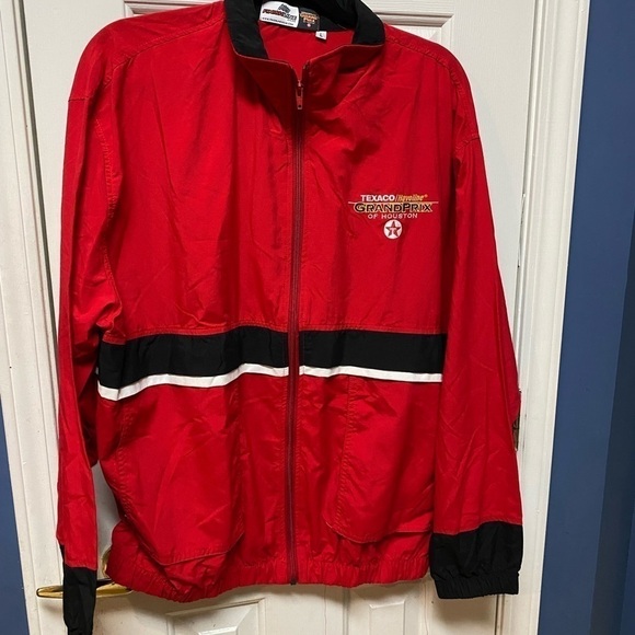 Finish line Texaco Havoline Grand Prix Of Houston Wind breaker Zip up Ja… - Picture 4 of 9